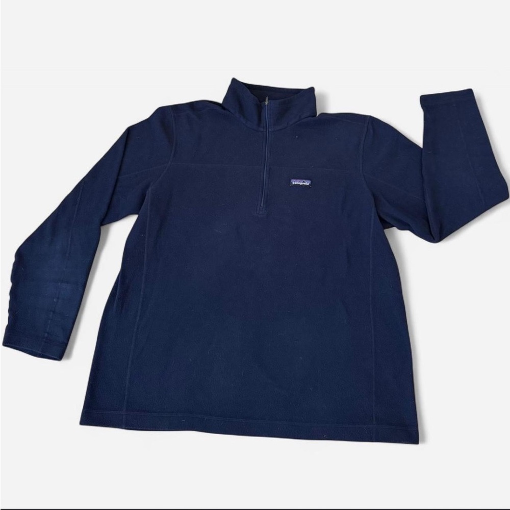 Navy Patagonia Men’s Quarter-Zip Pullover